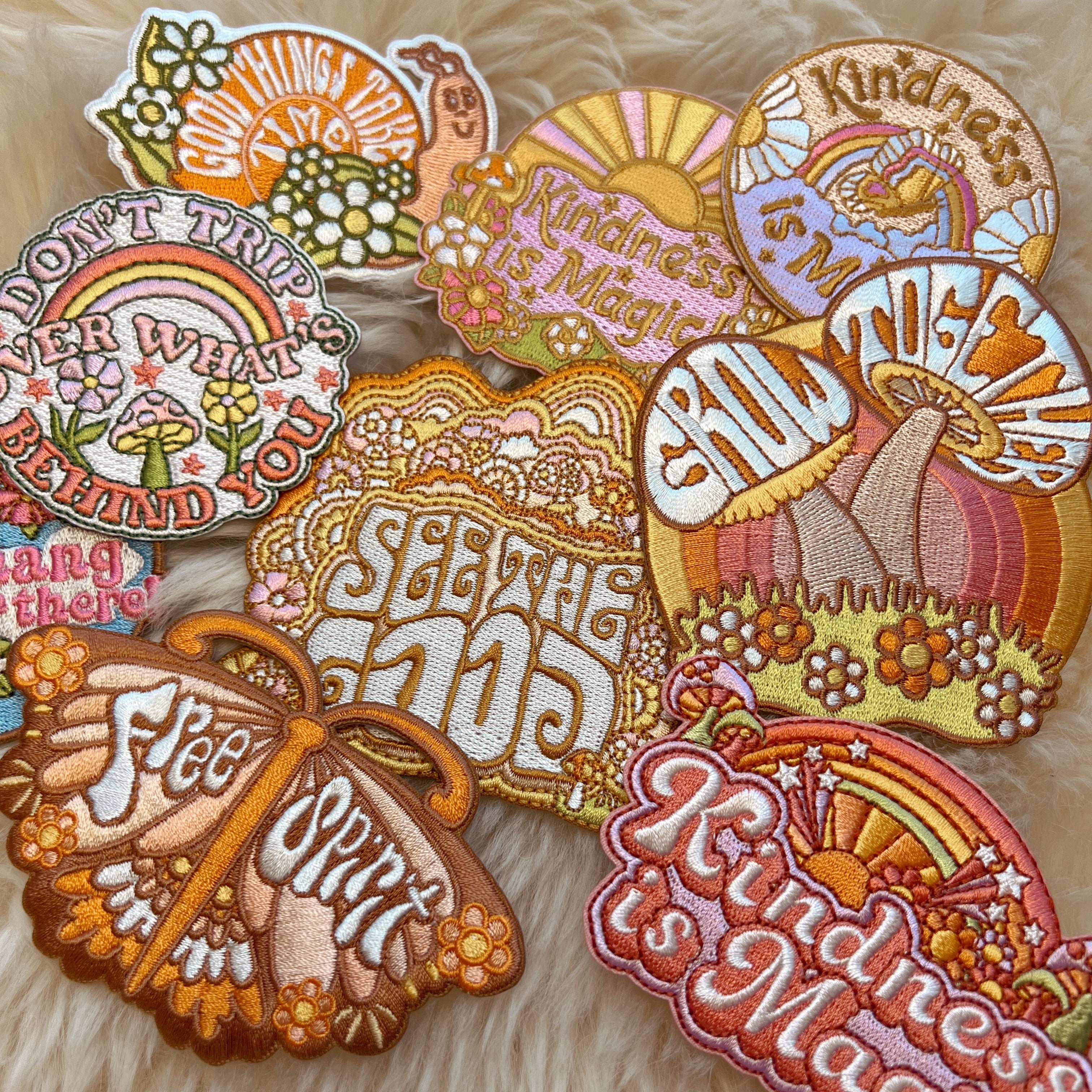 Patches - Iron On Patches - Embroidered Patches - Kindness is Magic –  KindnessisMagic_Shop