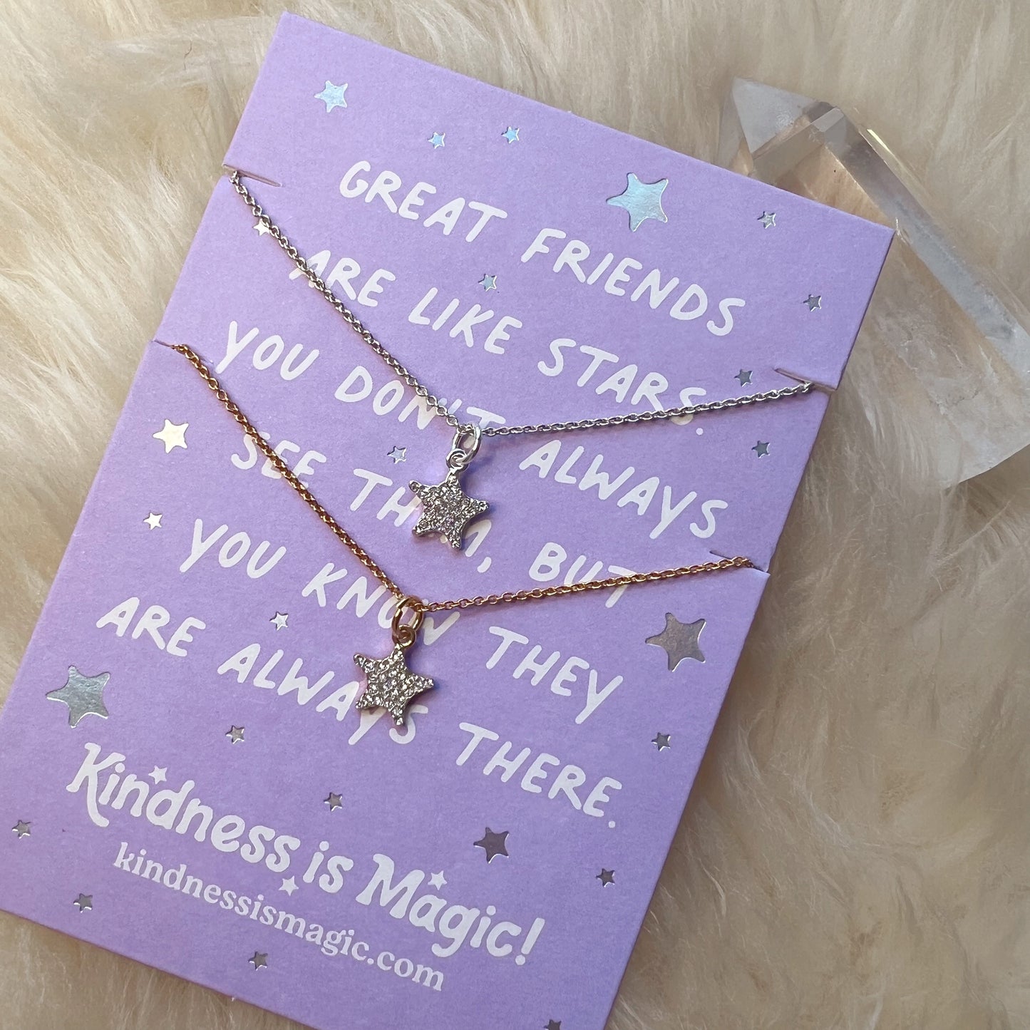 Friends are Like Stars Necklace