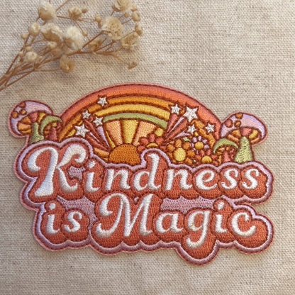 Patches - Iron On Patches - Embroidered Patches - Kindness is Magic