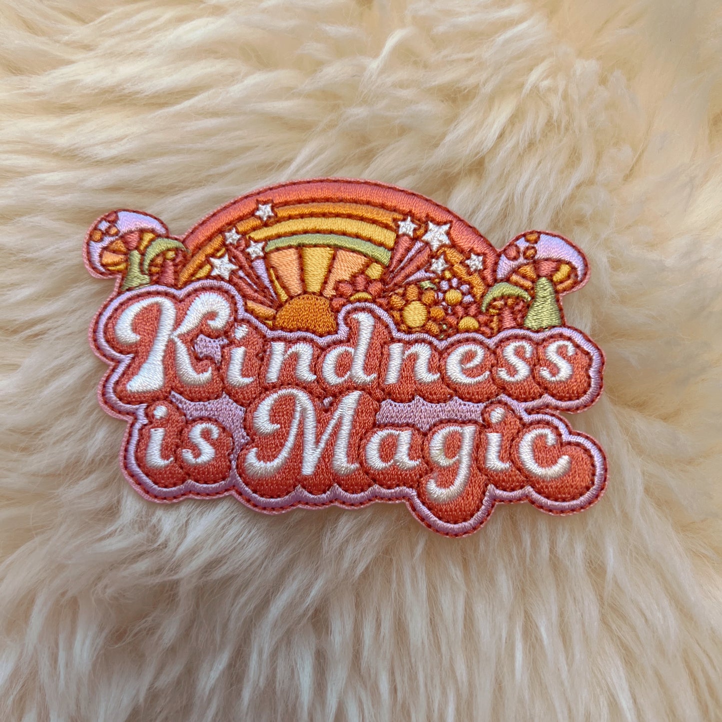 Kindness is Magic Rainbow Patch